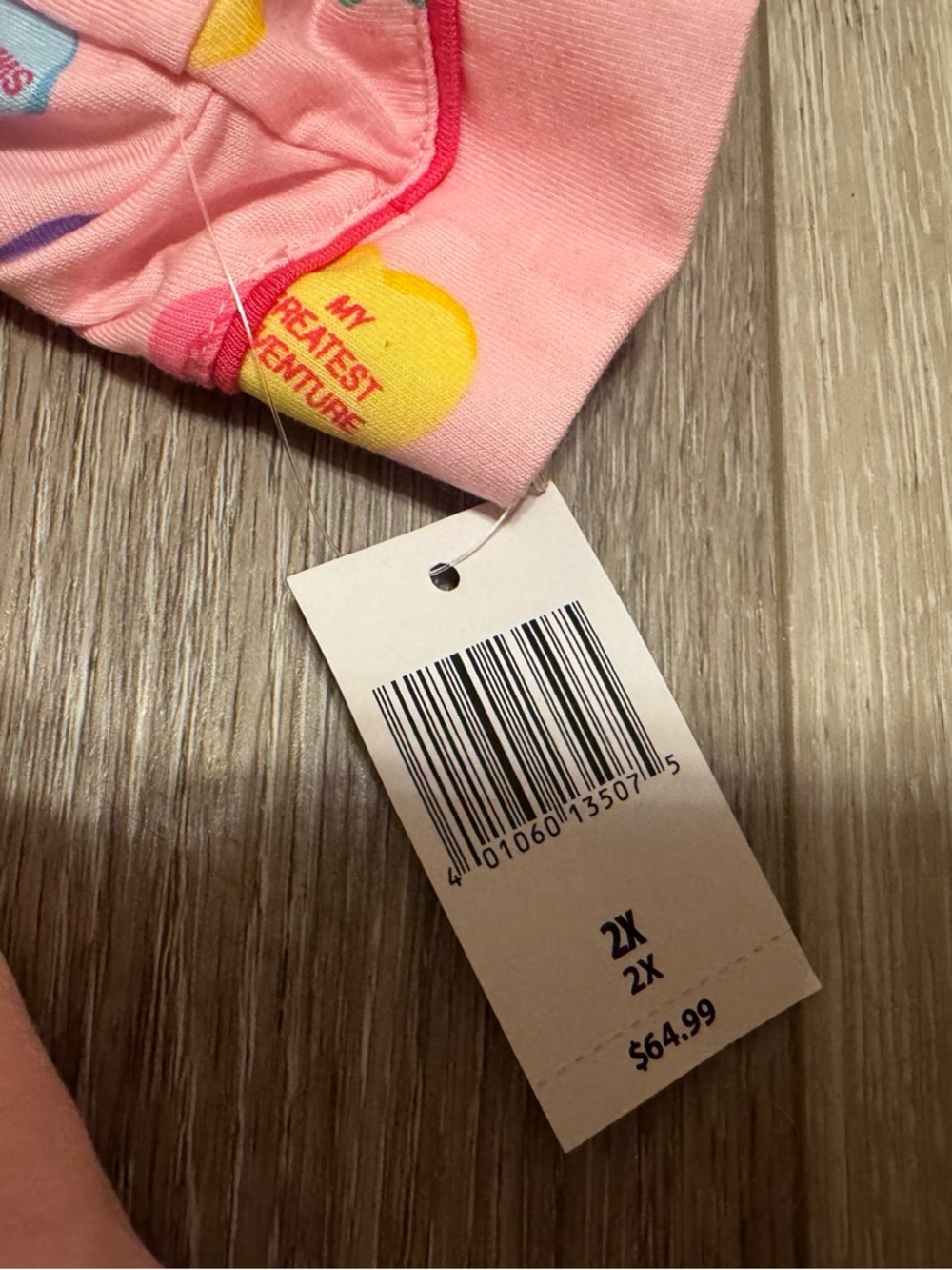 READ CAREFULLY! Disney Parks Valentines PJ’s Short Sleeve Top 2X Pants 3X NWT! - Picture 6 of 10